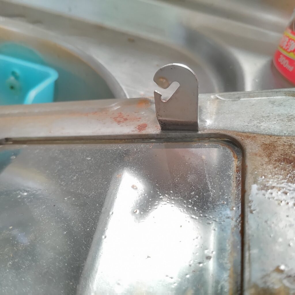 トースター前扉清掃後